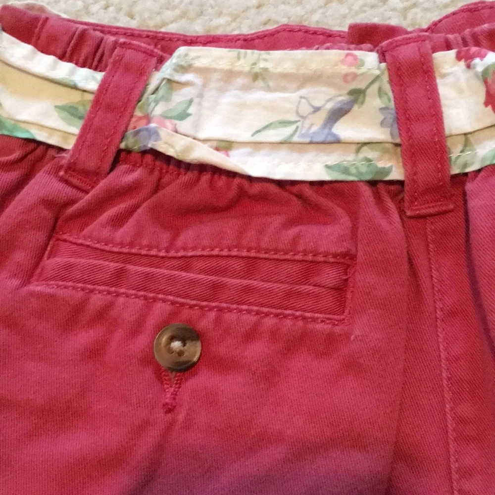 Ralph Lauren shorts with tie belt